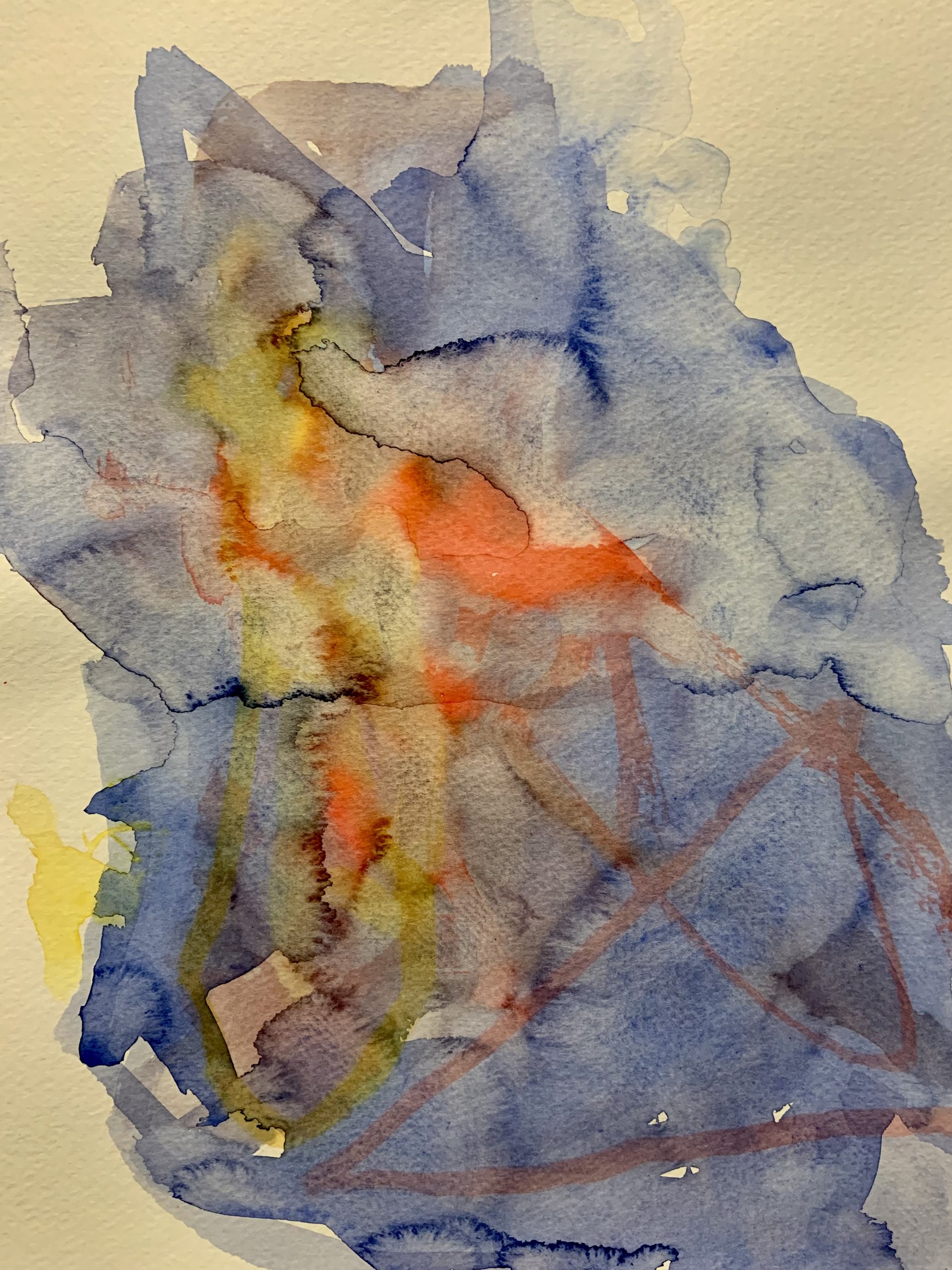 Watercolor Experiment 1 and 2 Healing Art Expo 2022 Spring