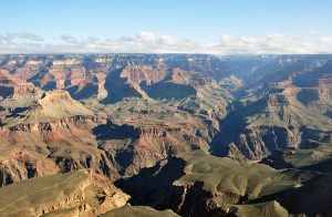 A vast canyon.