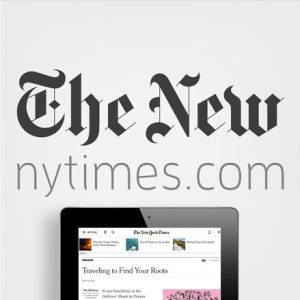New York Times digital cover