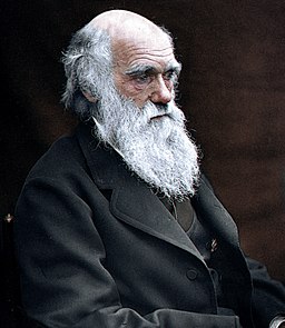 Charles Darwin in his later years