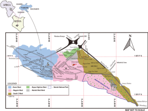 A research area in Nairobi, Kenya. This study examined the household economic effects of insufficient municipal water supply.