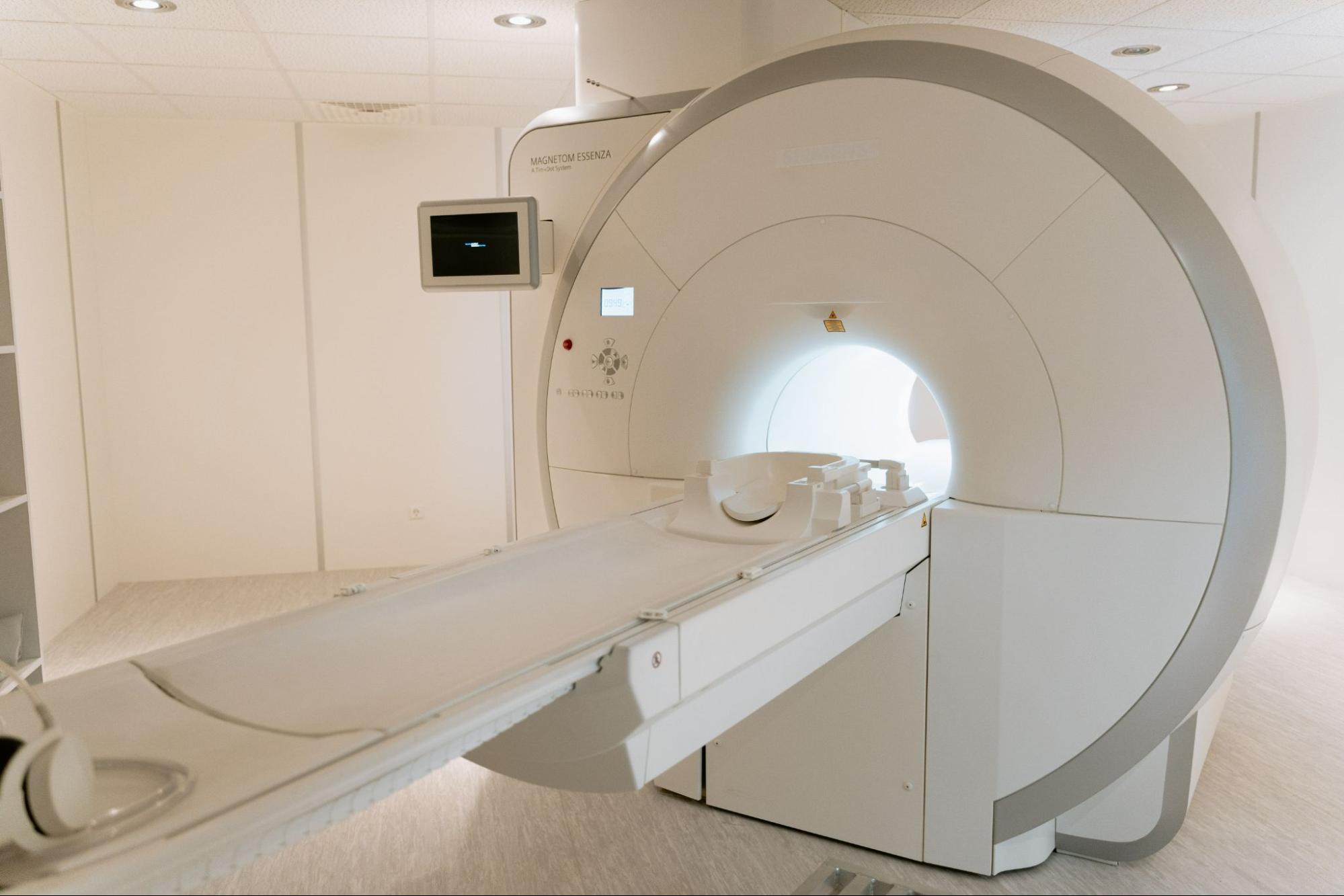 Image of a computerized tomography machine.