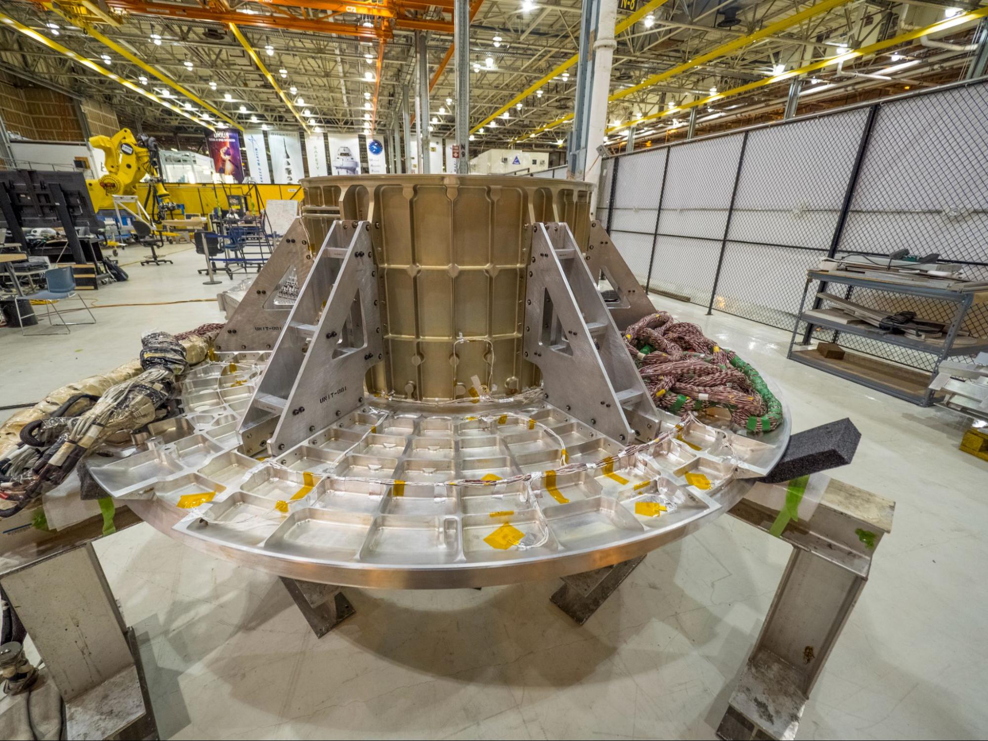 Aluminum Welding on Orion Spacecraft