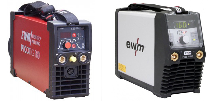 Examples of inverter type power source for SMAW.