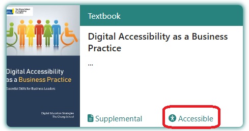 Accessible label in B.C. Open Collection search result