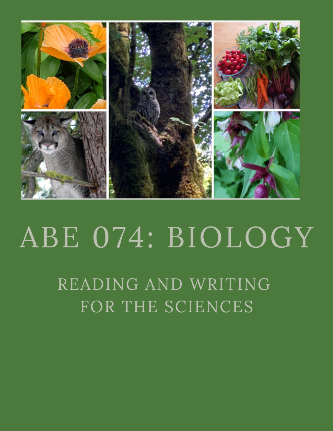 Cover image for ABE 074: Biology