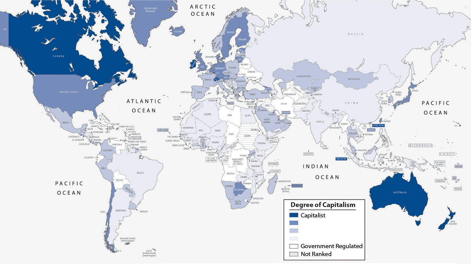 Capitalism and Socialism Across the Globe