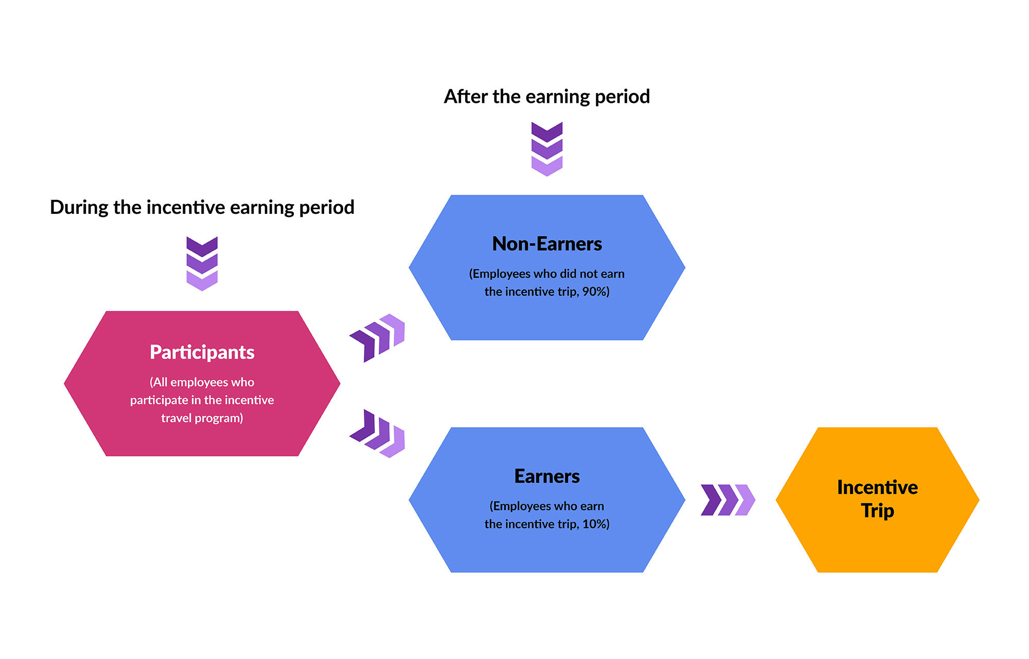 Overview of the employee incentive travel program.
