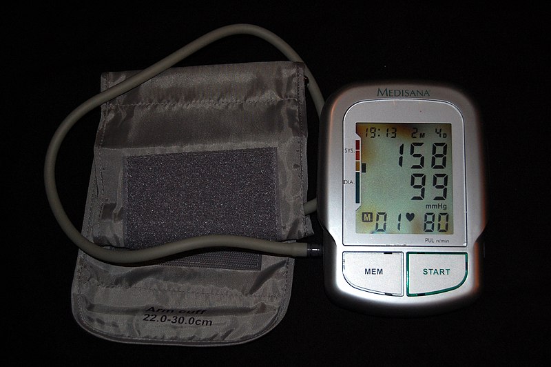 Photo showing a Sphygmomanometer