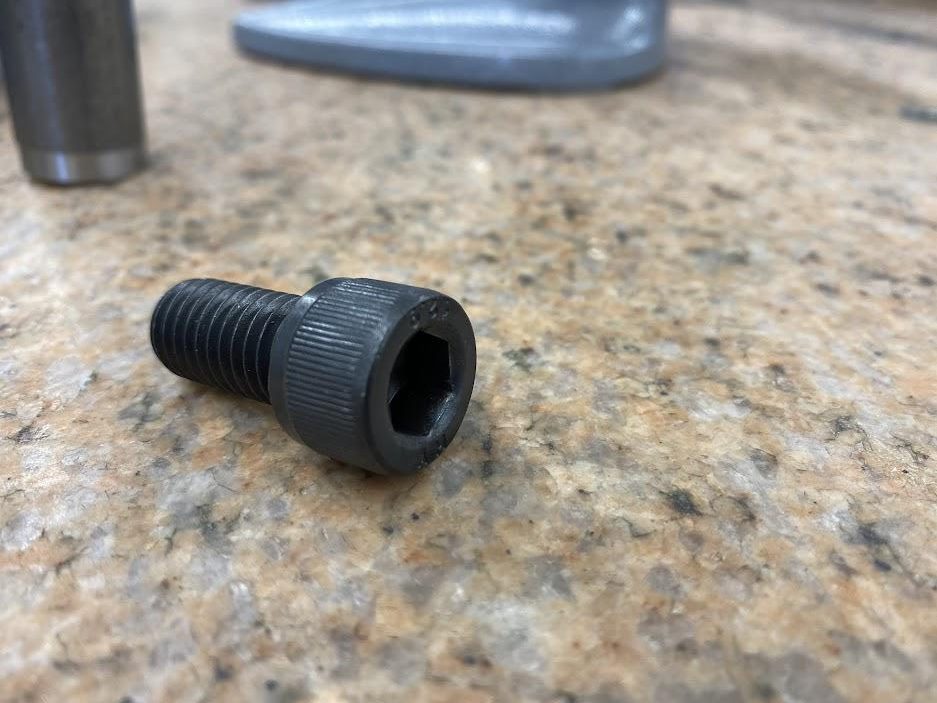 A socket head cap screw has a cylindrical head which needs a counterbore to house.