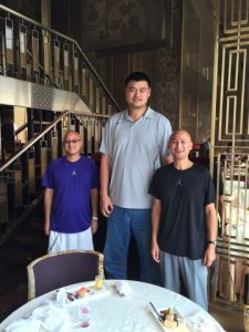 Figure 1. "Dr. Andrew Cho, Hall of Fame Basketball Player Yao Ming, and NBA Executive Rich Cho" by Andrew Cho is licensed under CC BY-NC-ND 2.0