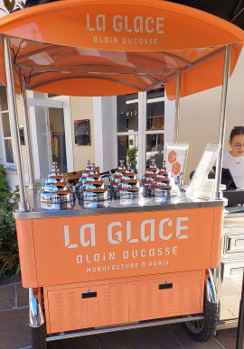 a shop offering ice cream and other desserts