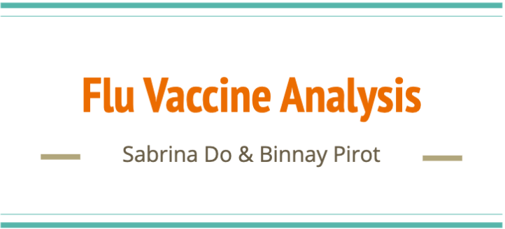 Flu Vaccine Analysis image of PowerPoint presentation