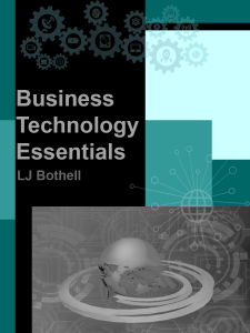 Business Technology Essentials book cover