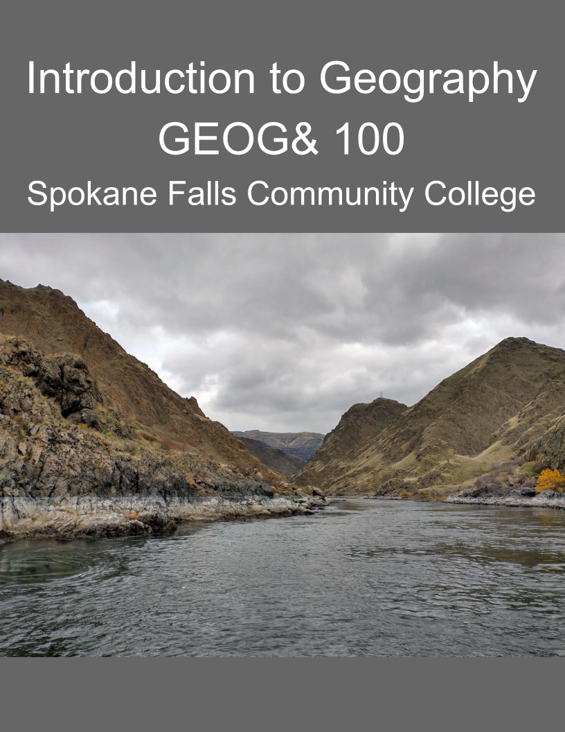 Cover image for SFCC Introduction to Geography