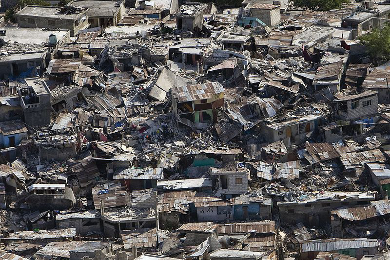 The aftermath of the Haiti Earthquake