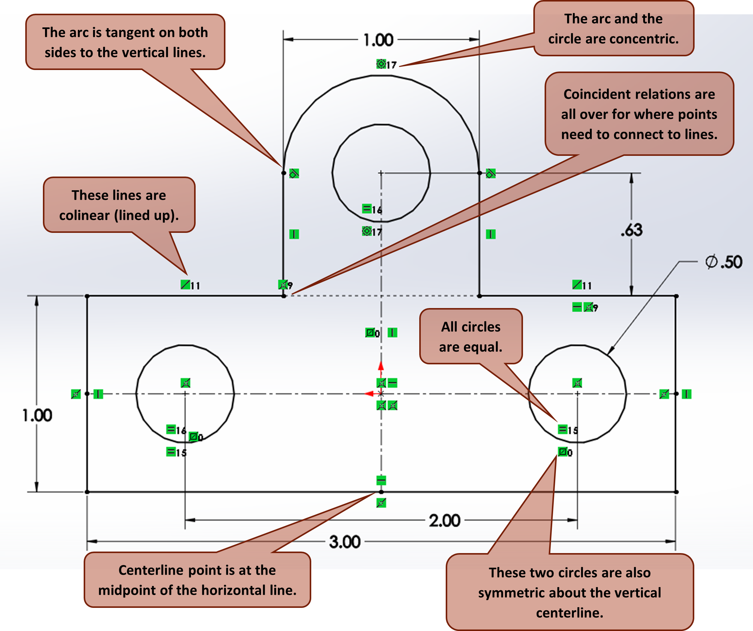 How to make SOLIDWORKS Sketch Pattern Fully Defined  The Largest SOLIDWORKS  Reseller in Mumbai Thane Navi Mumbai