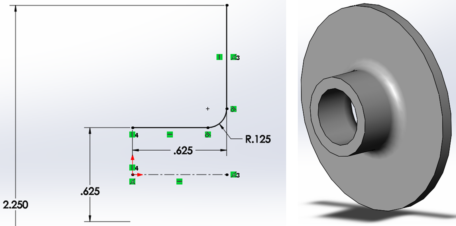 Thin Feature and Rib – Introduction to SolidWorks