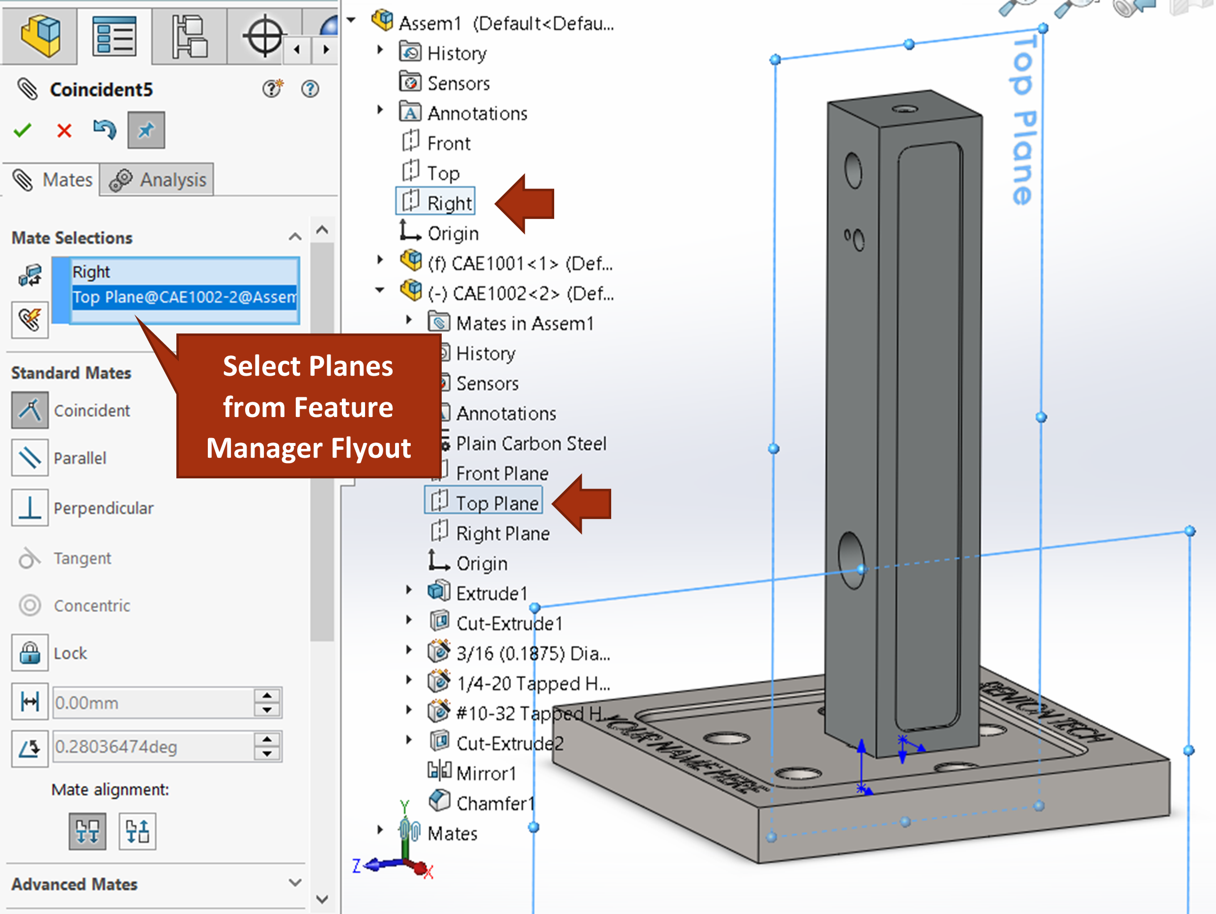 Rotating Components - 2021 - SOLIDWORKS Help