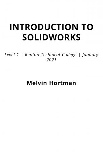 Cover image for Introduction to SolidWorks