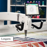 Photo of sewing maching longarm