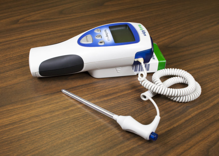 Image showing an electronic oral thermometer