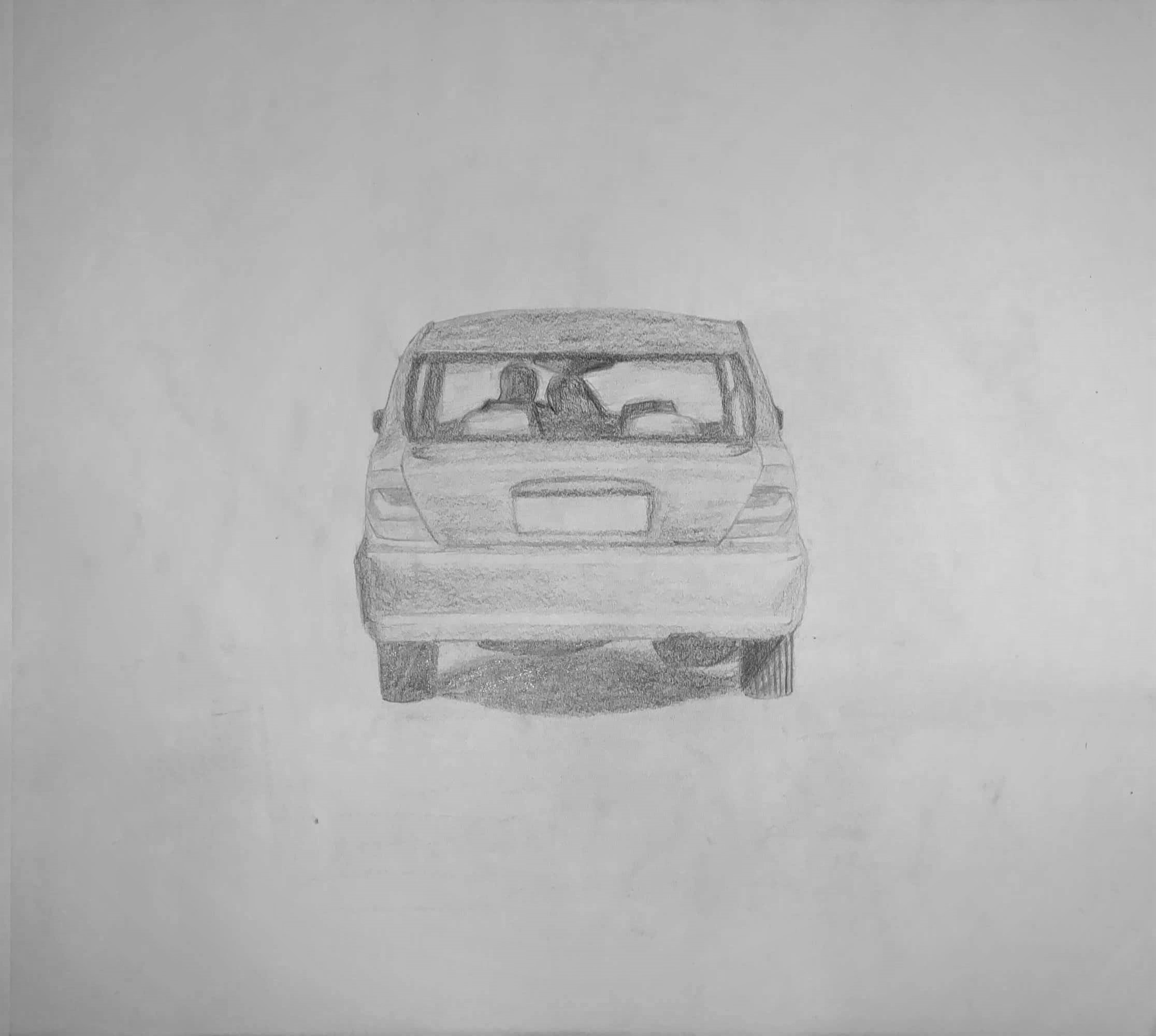 Drawing of car