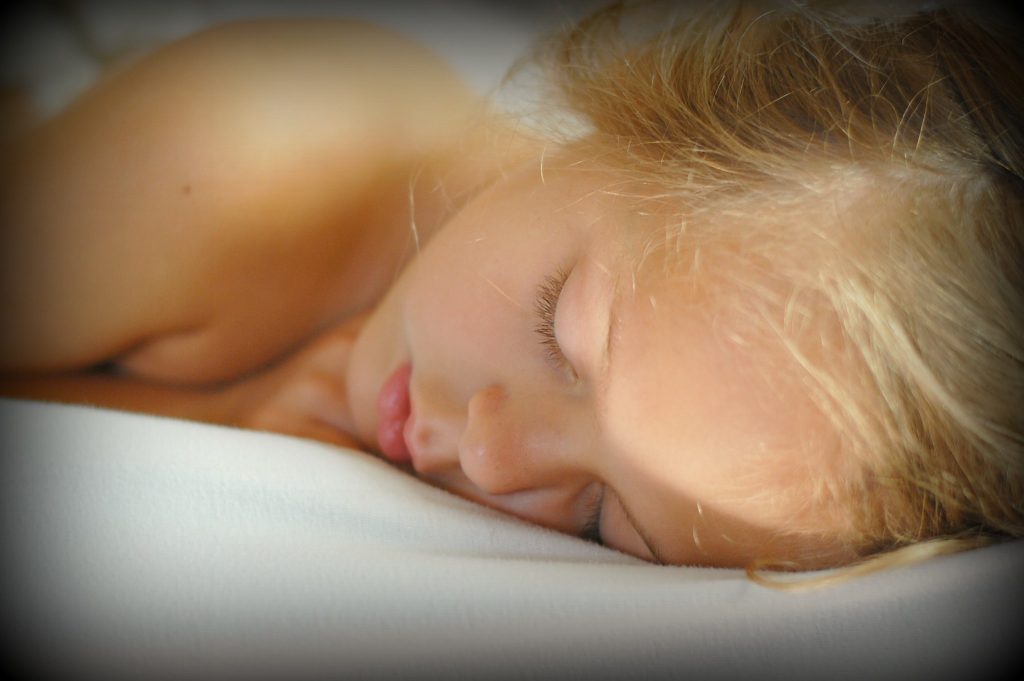 Image showing a sleeping child