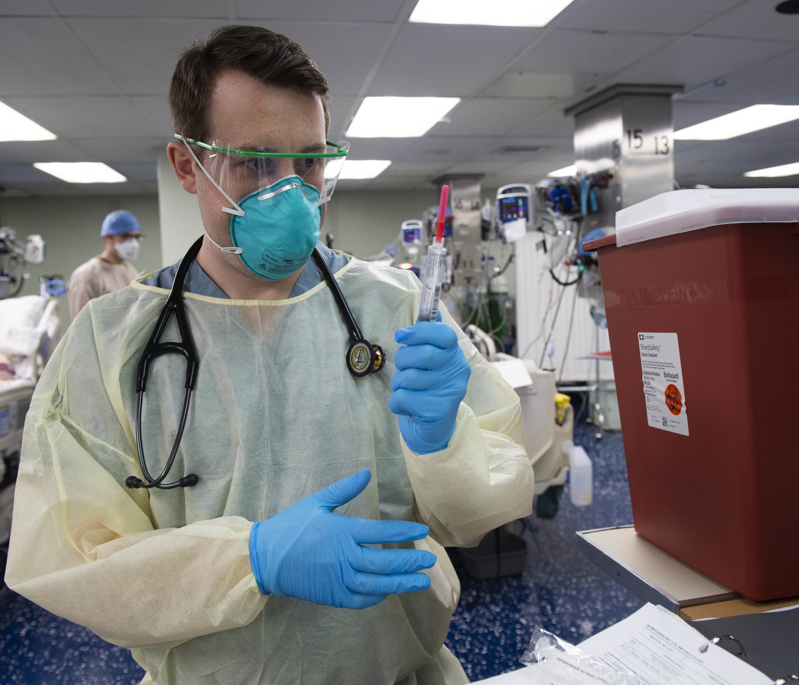 Image of nurse wearing PPE