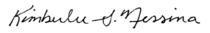 President Kimberlee S. Messina's Signature