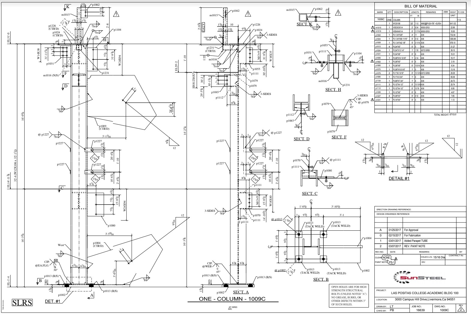 A print example used in industry.