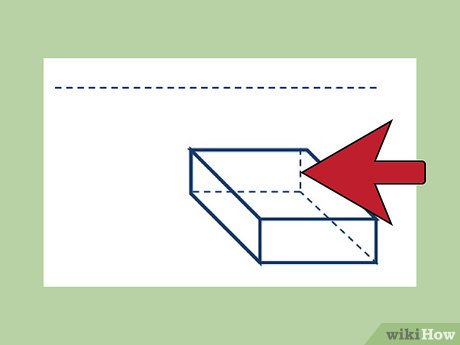 Step 3 Identify the hidden lines.