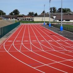"Running Track Surfac" by Soft Surfaces Ltd is licensed under CC BY 2.0.